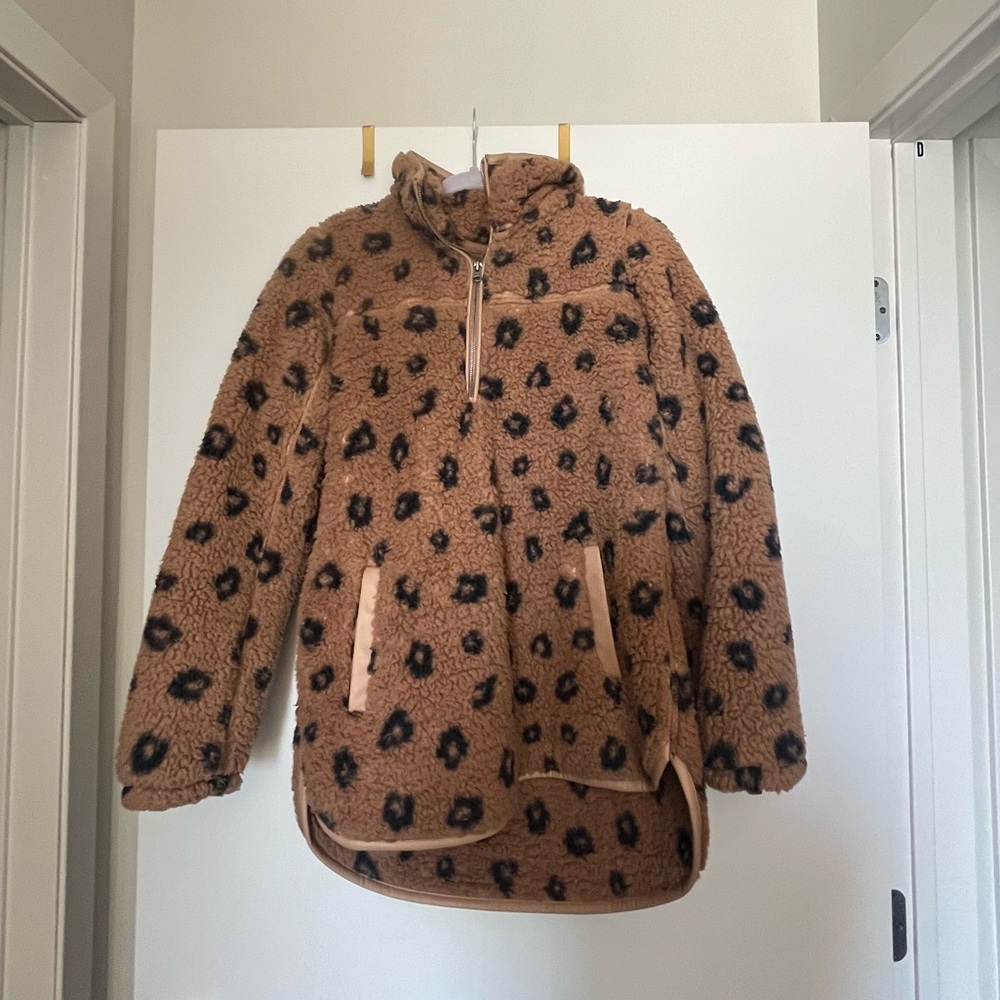 Abercrombie Sherpa quarter zip